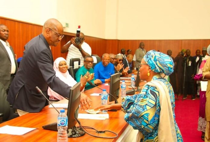 Wike inaugurating new FCT Perm Secs